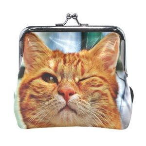 Buckle Coin Purse Pouch Kiss-lock Change Wallets